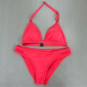 Oakley Pink Triangle Bikini Swimwear
